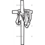 Векторный макет «Крест (115)»
