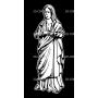 Изображение для гравировки «Богородица (31)»