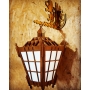 Векторный макет «Светильник Wooden»