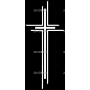 Изображение для гравировки «Крест (24)»