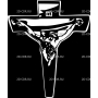 Изображение для гравировки «Крест (162)»