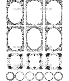 Комплект рамок (21)