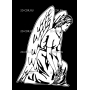 Изображение для гравировки «Скорбящий Ангел (2)»