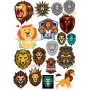 Векторный макет «lions»