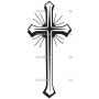 Векторный макет «Крест (229)»