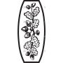Векторный макет «Цветы и узоры (41)»