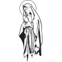 Векторный макет «Богородица (35)»
