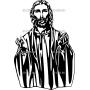 Векторный макет «Иисус (11)»