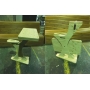 Векторный макет «Стул-стол Standing Swan»