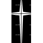 Изображение для гравировки «Крест (72)»