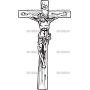 Векторный макет «Крест (218)»