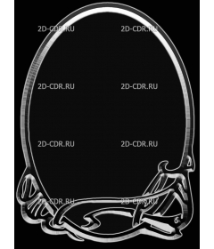Рамка овальная (1)