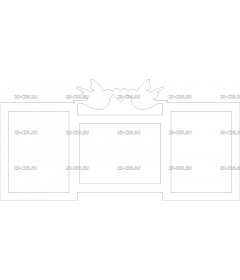 Фоторамка с голубями (3)