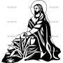 Векторный макет «Религия Иисус (8)»