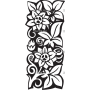 Векторный макет «Цветы и узоры (43)»