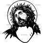 Векторный макет «Иисус (61)»