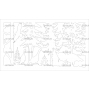 Векторный макет «Панно для плазмореза (70)»