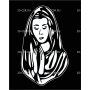 Векторный макет «Богородица (24)»