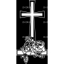 Изображение для гравировки «Крест (17)»