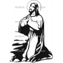 Векторный макет «Религия Иисус (34)»