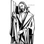 Векторный макет «Иисус (9)»
