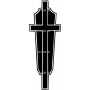 Векторный макет «Крест (22)»
