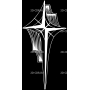 Изображение для гравировки «Крест (21)»