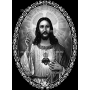 Изображение для гравировки «Икона Иисус»