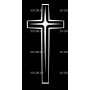 Изображение для гравировки «Крест (95)»