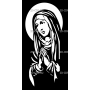 Изображение для гравировки «Богородица (6)»