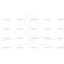 Векторный макет «Вешалка для одежды (42)»