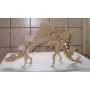 Векторный макет «Скелет Стегозавра»