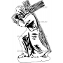 Векторный макет «Иисус (10)»