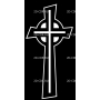Изображение для гравировки «Крест (168)»