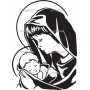 Векторный макет «Богородица (3)»