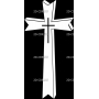 Изображение для гравировки «Крест (61)»