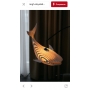 Векторный макет «Лампа дельфин»
