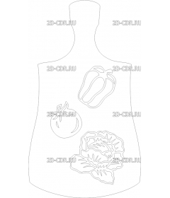 Разделочная доска Овощи (2)