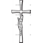Векторный макет «Крест (87)»