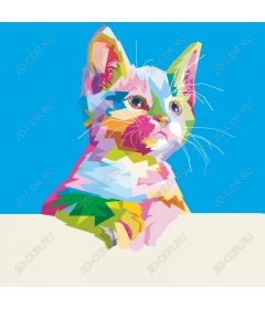  Геометрический Кот