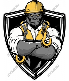  Muscular gorilla-Builder