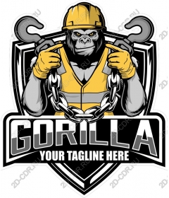  Powerful gorilla