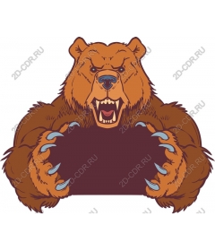  Ferocious bear