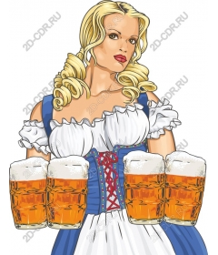  Charming beer wench