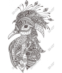 Intricate bird
