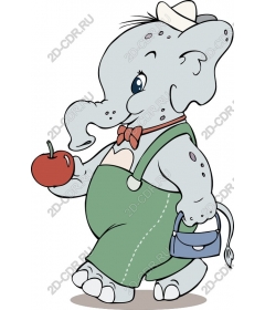  Adorable elephant Apple