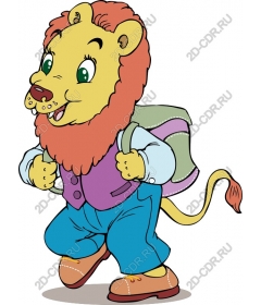 Funny character Leo