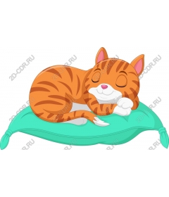  Sleeping tiger cub