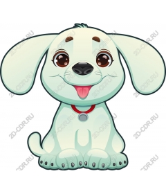 Funny cartoon dog