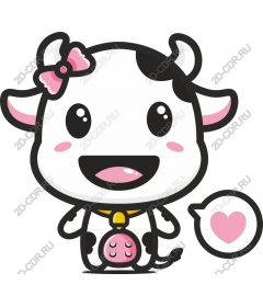  The character "Happy cow"